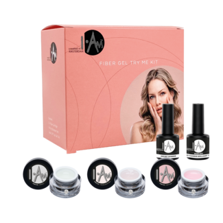 I.Am Nail Systems Try Me Kit - Fiber Gel