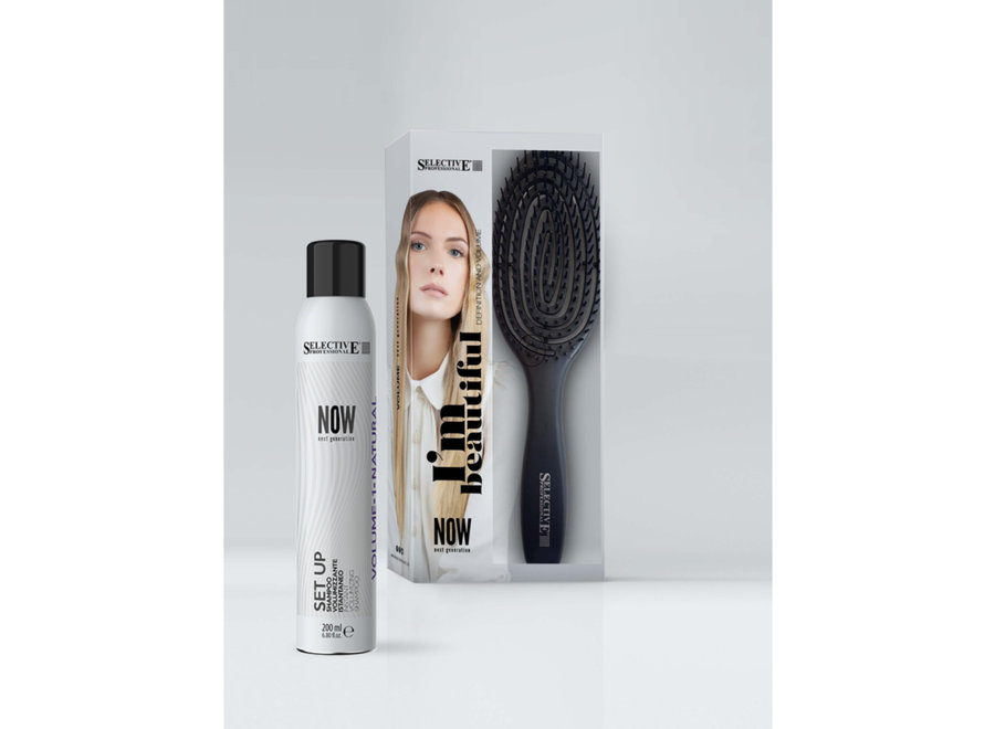 Selective Set Up Instant Volumizing Shampoo (200ml) + gratis borstel