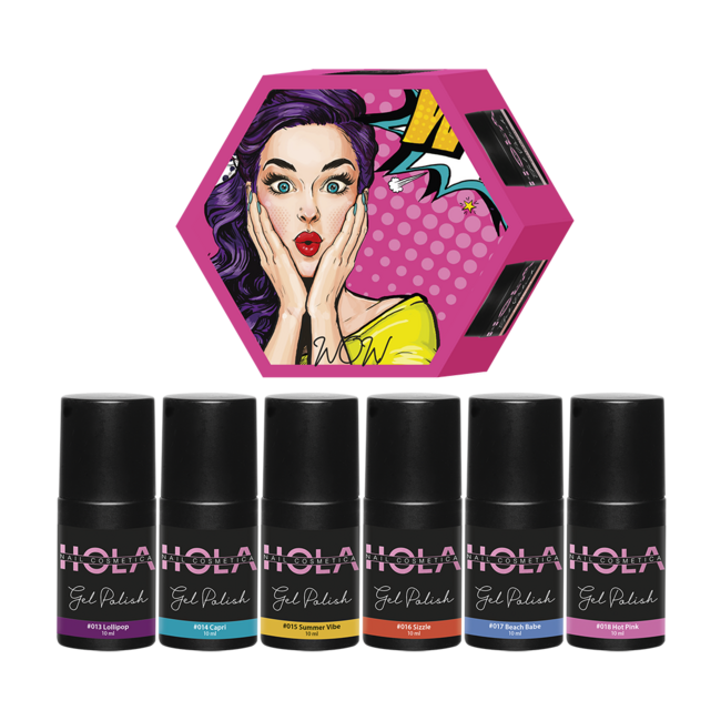 WOW Gelpolish Collection (6x10ml)