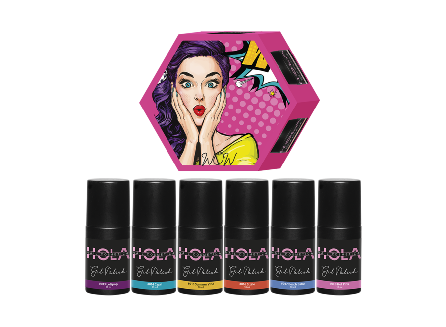 WOW Gelpolish Collection (6x10ml)