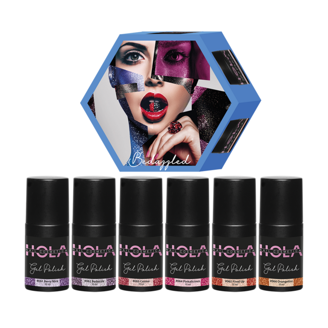Bedazzled Gelpolish Collection (6x10ml)