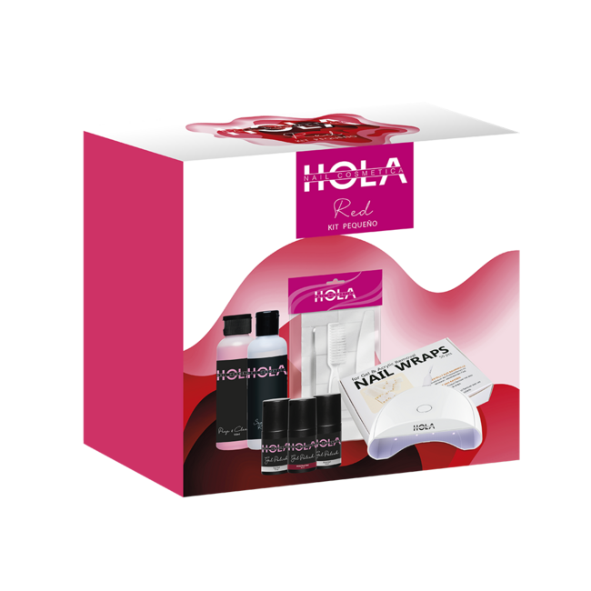 Gelpolish Kit Pequeno - Red
