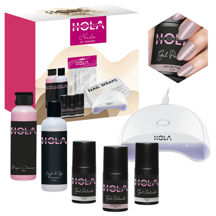 Gelpolish Kit Pequeno - Nude