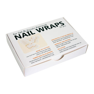 Hola Nail Cosmetica Nail Remover Wraps