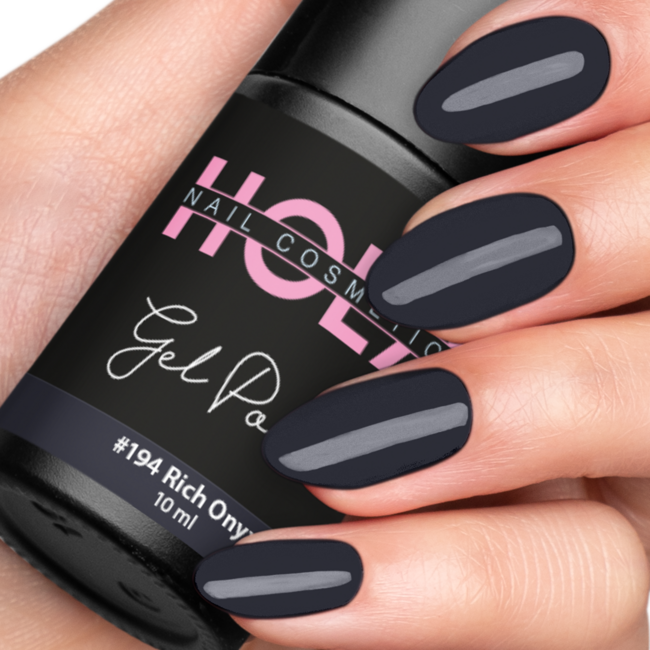 Gelpolish #194 Rich Onyx (10ml)