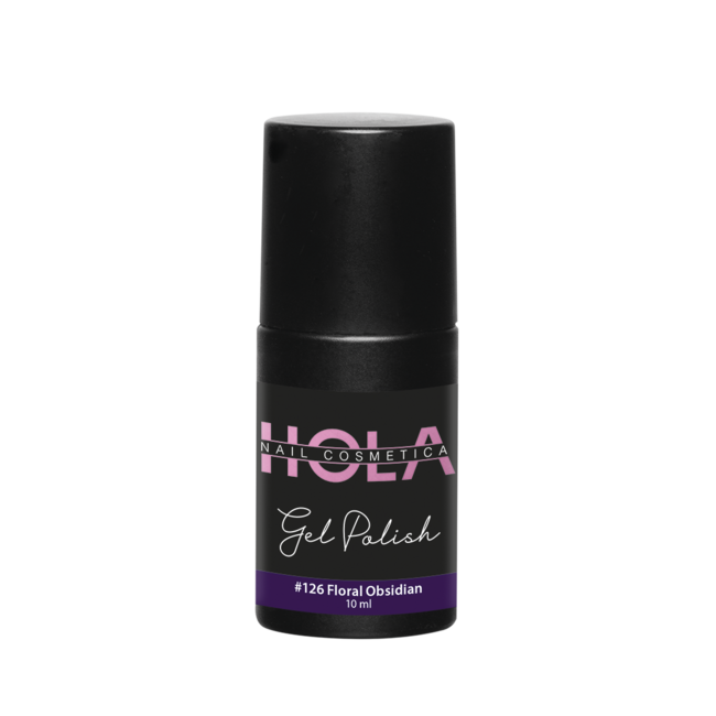 Hola Nail Cosmetica Gelpolish #126 Floral Obsidian (10ml)