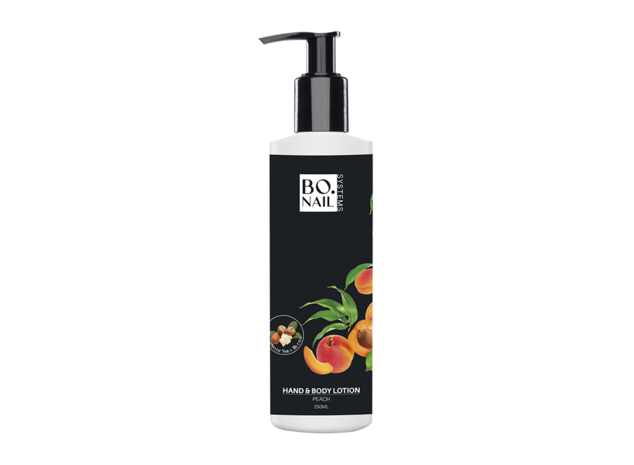 BO.NAIL Hand & Body Lotion Peach (250ml)