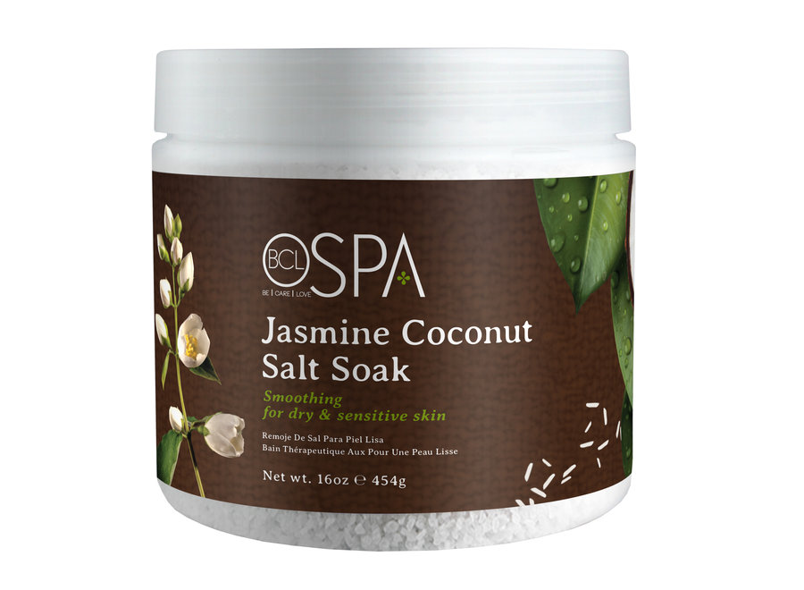 Jasmine + Coconut Dead Sea Salt Soak 454g