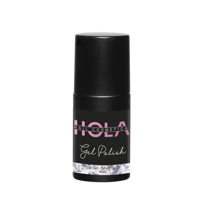 Top Gel - Silver Flake (10ml)