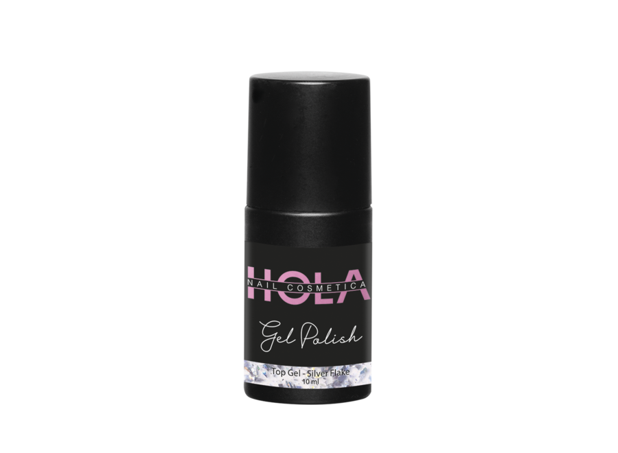 Top Gel - Silver Flake (10ml)