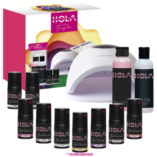 Hola Nail Cosmetica Gelpolish Kit Extra Grande