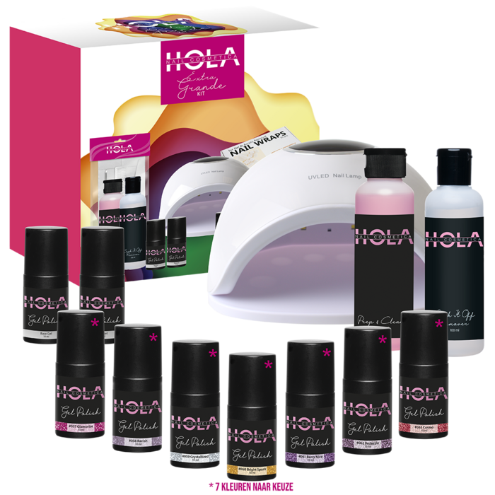 Gelpolish Kit Extra Grande