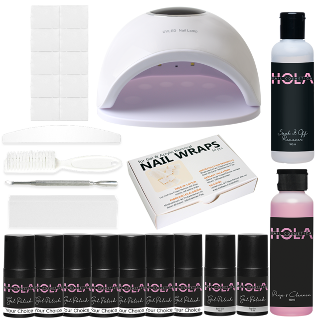Gelpolish Kit Extra Grande