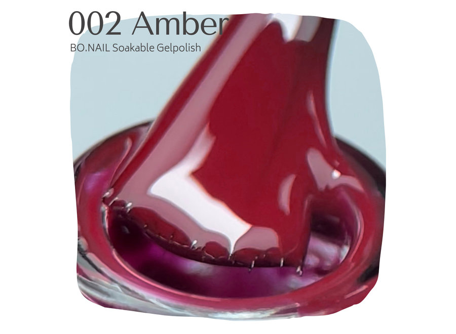 BO.NAIL Soakable Gelpolish #002 Amber (7ml)