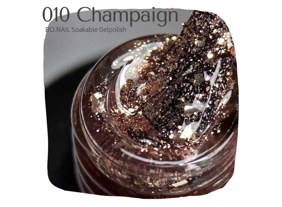 BO.NAIL Soakable Gelpolish #010 Champaign (7ml)