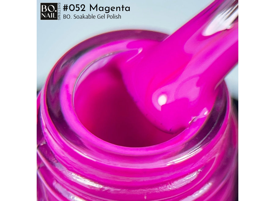 BO.NAIL Soakable Gelpolish #052 Magenta (7ml)