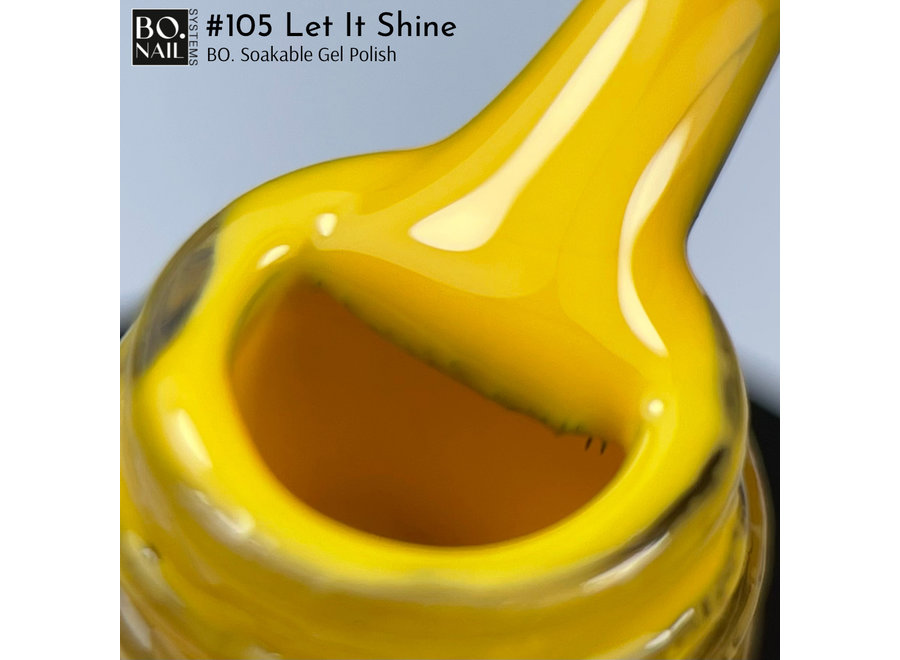 BO.NAIL Soakable Gelpolish #105 Let It Shine (7ml)