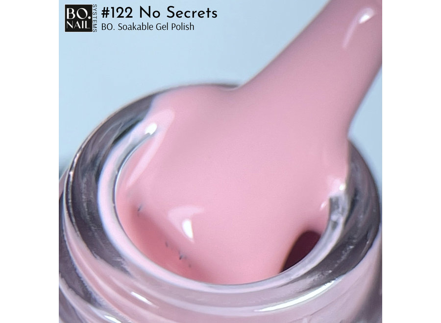 BO.NAIL Soakable Gelpolish #122 No Secrets (7ml)