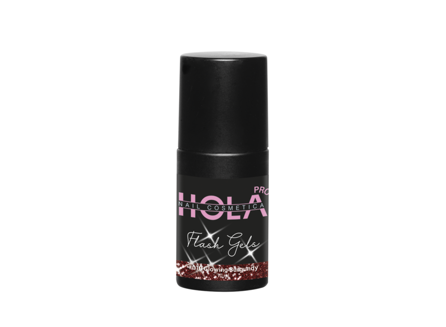 HNC Flash Gel #010 Glowing Burgundy