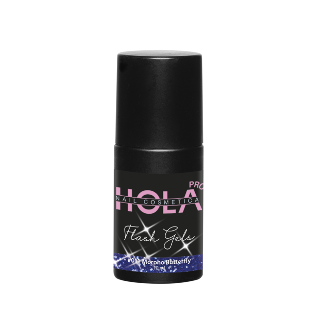 Hola Nail Cosmetica HNC Flash Gel #011 Morpho Butterfly