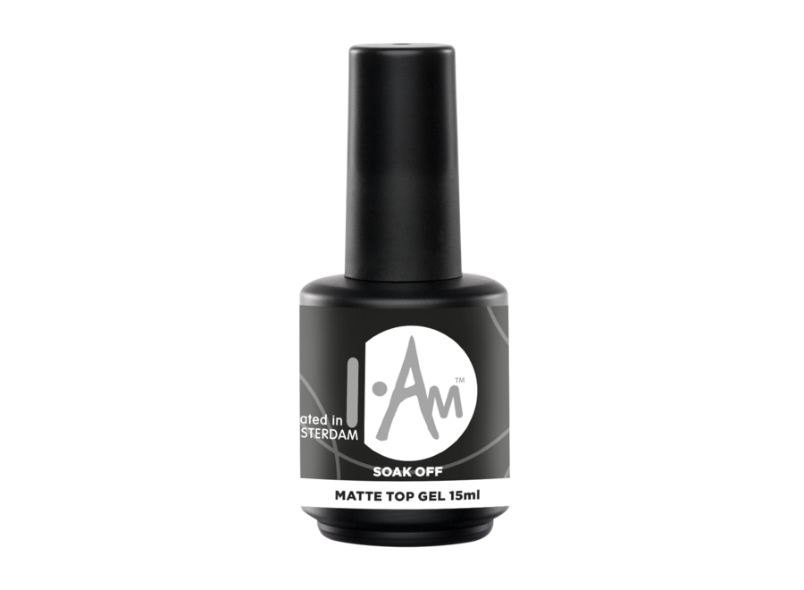 I.Am Soak Off Matte Top Gel (15ml)