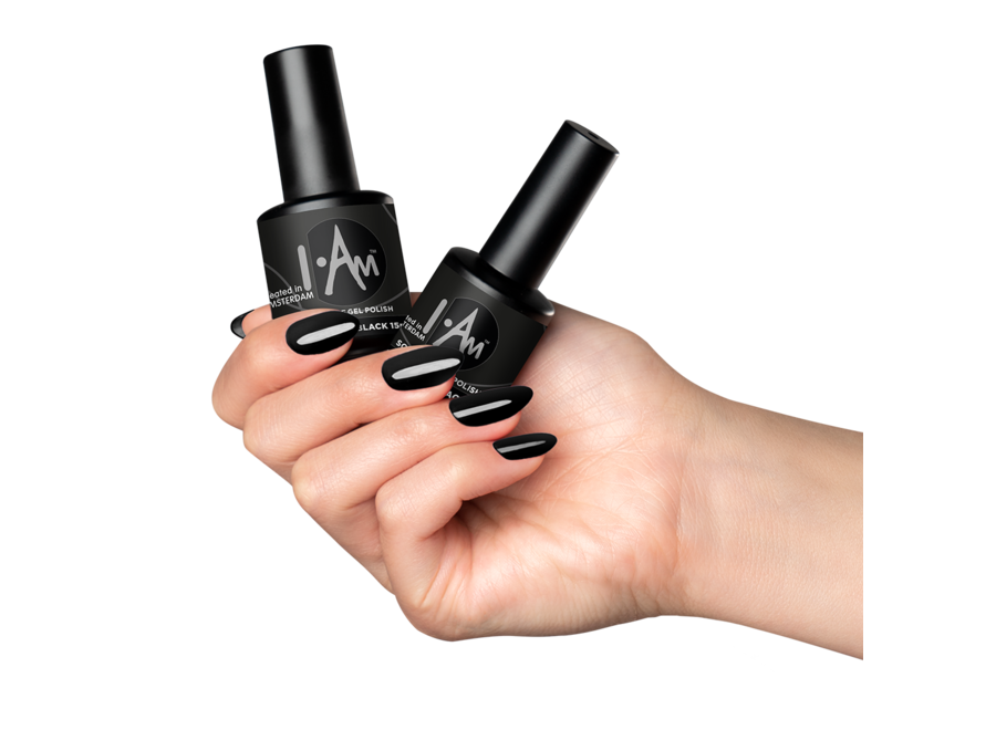 I.Am Soak Off Gel Polish #067 Back 2 Black (15ml)