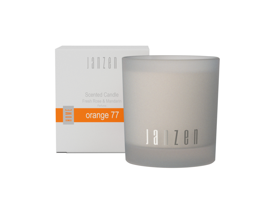 Scented Candle Orange 77