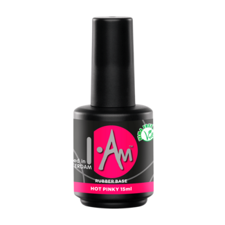 I.Am Nail Systems I.Am Rubber Base Hot Pinky (15ml)