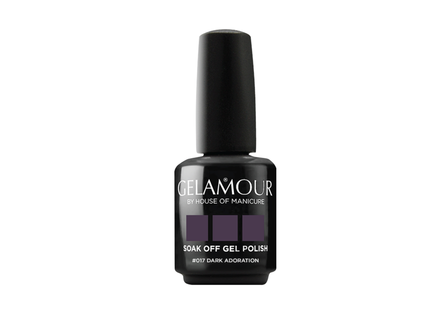 Gel Polish #017 Dark Adoration (15ml)