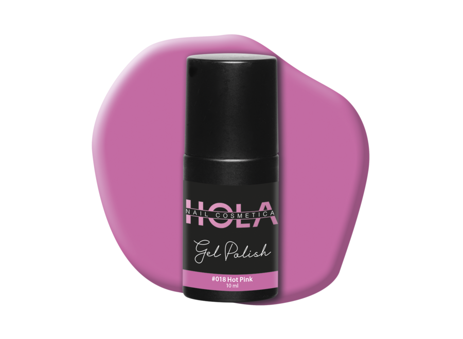 Gelpolish #018 Hot Pink (10ml)