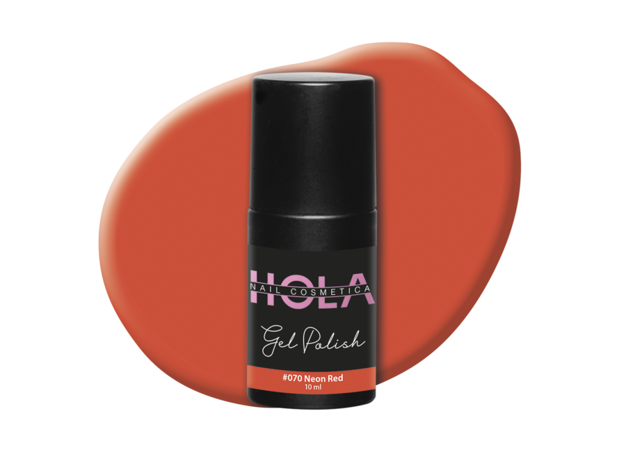 Gelpolish #070 Neon Red (10ml)