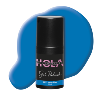 Hola Nail Cosmetica Gelpolish #072 Neon Blue (10ml)