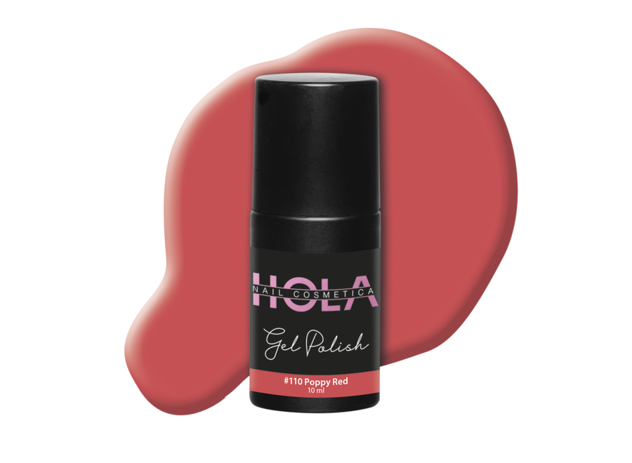 Gelpolish #110 Poppy Red (10ml)