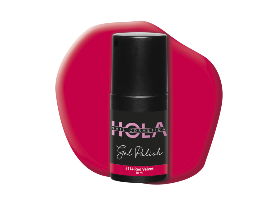 Gelpolish #114 Red Velvet  (10ml)