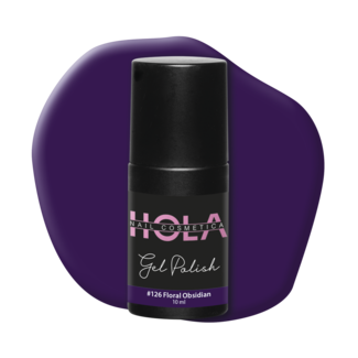 Hola Nail Cosmetica Gelpolish #126 Floral Obsidian (10ml)