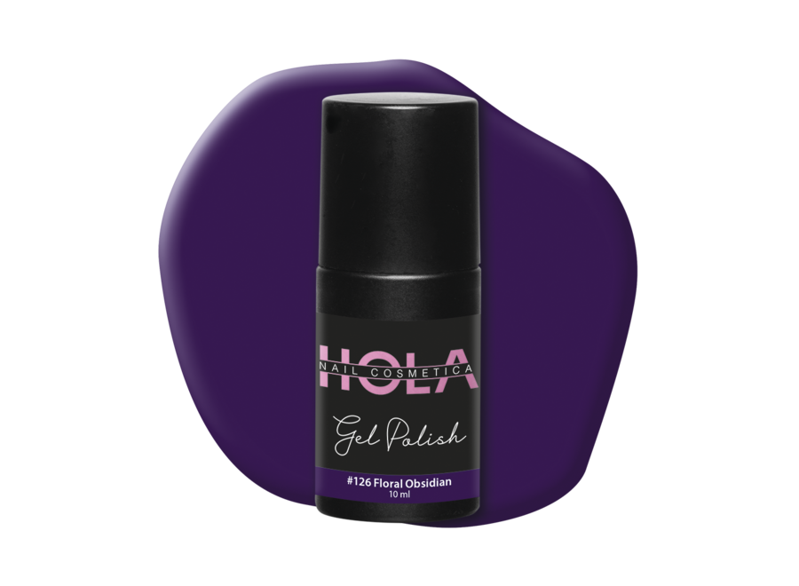 Gelpolish #126 Floral Obsidian (10ml)