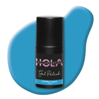 Hola Nail Cosmetica Gelpolish #139 Blue Lagoon (10ml)