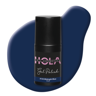 Hola Nail Cosmetica Gelpolish #144 Midnight Blue (10ml)
