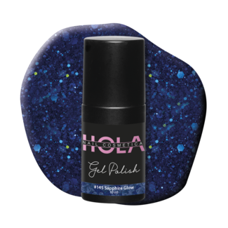 Hola Nail Cosmetica Gelpolish #145 Sapphire Glow (10ml)