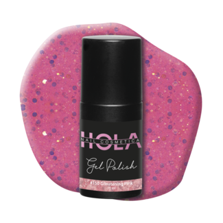 Hola Nail Cosmetica Gelpolish #150 Glinstening Pink (10ml)