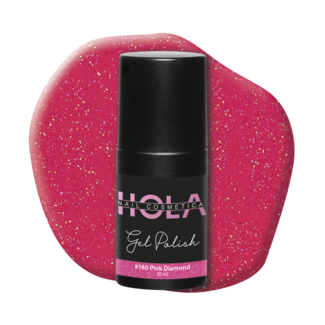 Hola Nail Cosmetica Gelpolish #160 Pink Diamond (10ml)