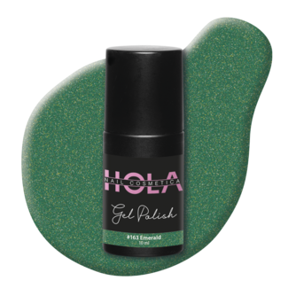 Hola Nail Cosmetica Gelpolish #163 Emerald (10ml)
