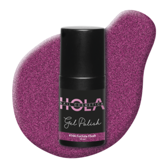 Hola Nail Cosmetica Gelpolish #166 Fuchsia Flush (10ml)