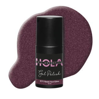 Hola Nail Cosmetica Gelpolish #171 Raisin Your Glass (10ml)
