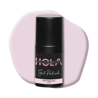 Hola Nail Cosmetica Gelpolish #191 Pink Lace (10ml)