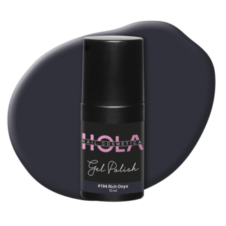 Hola Nail Cosmetica Gelpolish #194 Rich Onyx (10ml)