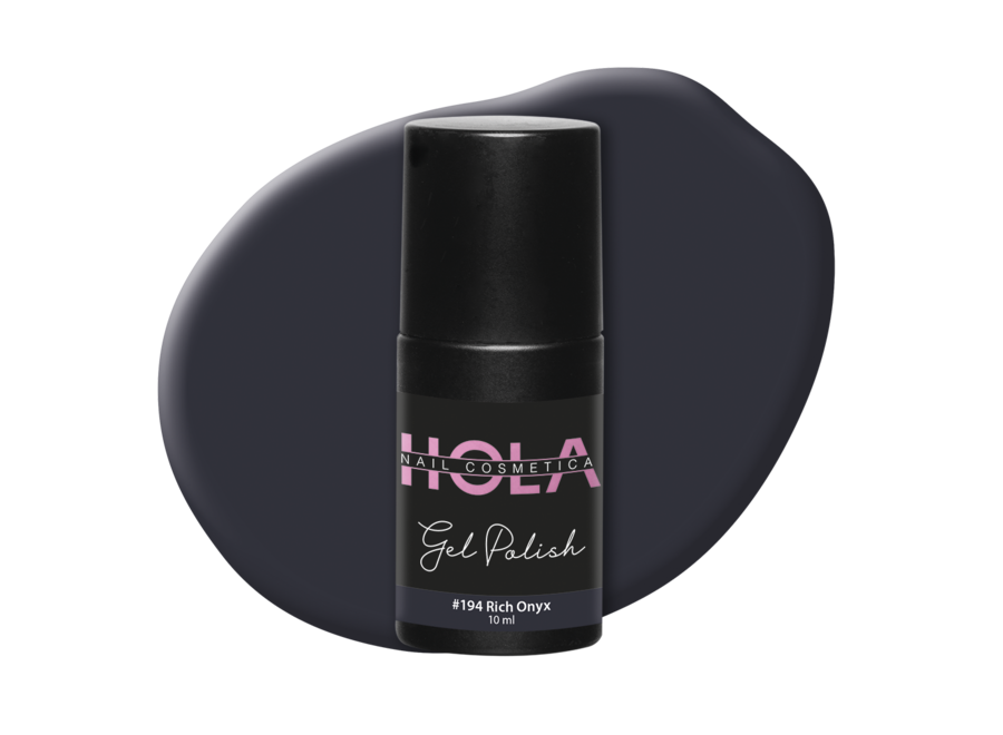 Gelpolish #194 Rich Onyx (10ml)