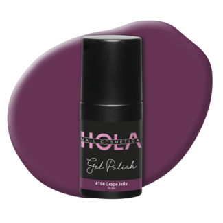 Hola Nail Cosmetica Gelpolish #198 Grape Jelly (10ml)