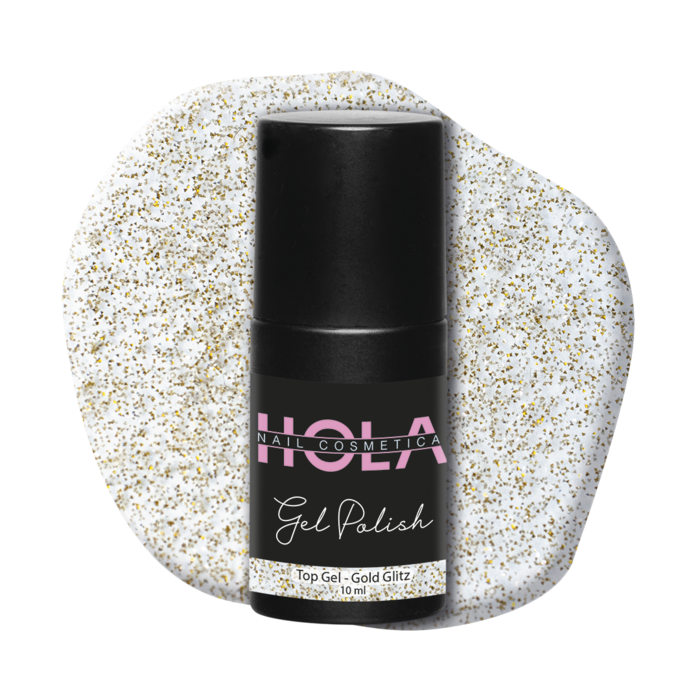 Top Gel - Gold Glitz