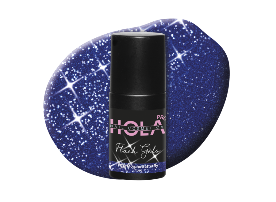 HNC Flash Gel #011 Morpho Butterfly